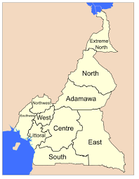 Cameroon map